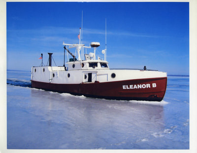 Eleanor B
Year: 1950
Length: 47.2 ft / 14.4 m
Depth: 6.3 ft / 1.9 m
Breadth:	14 ft / 4.3 m
Previous Name: Seeker